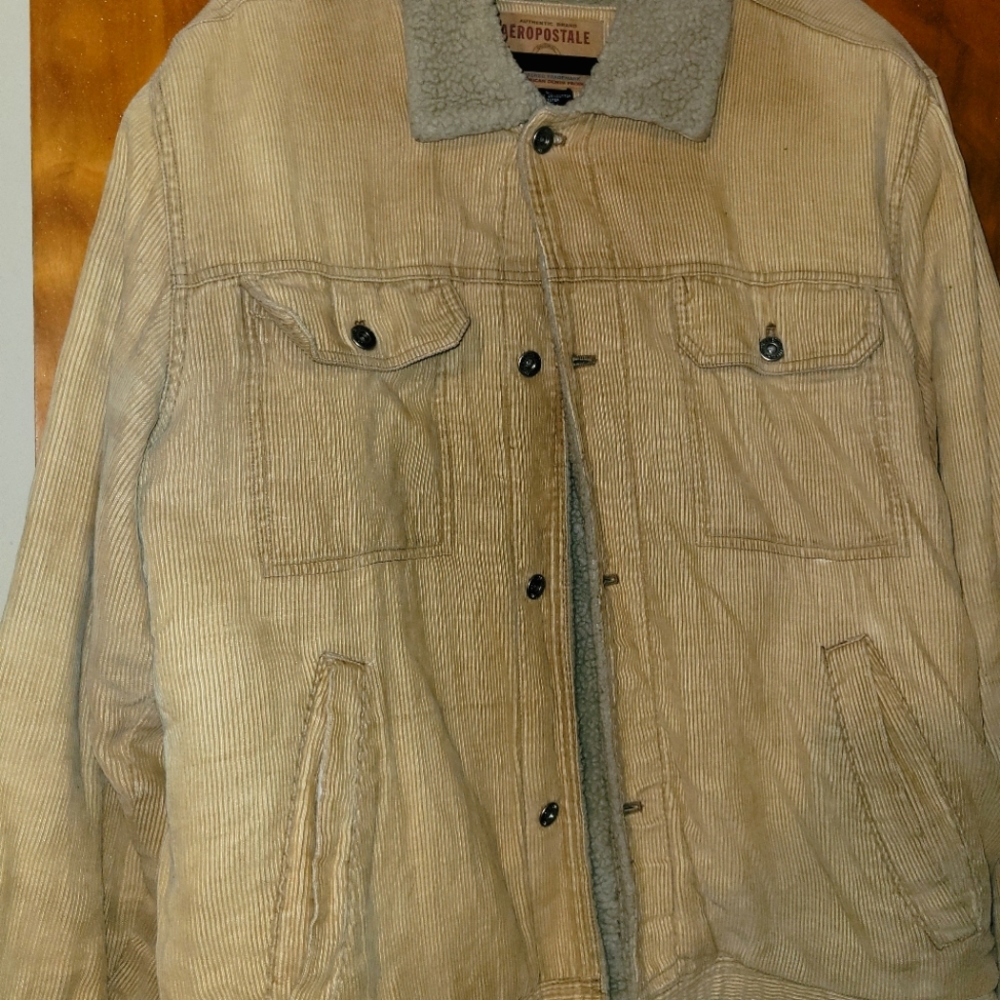 Areopostale Corduroy Sherpa-Lined